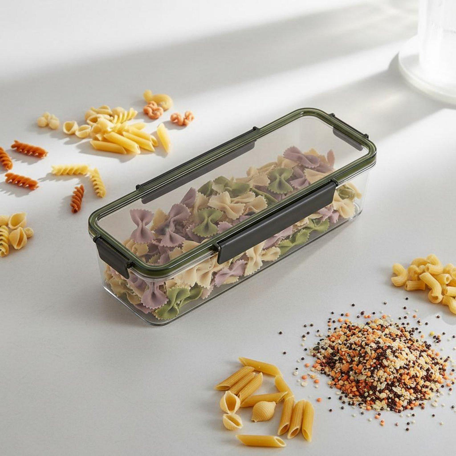 Recipiente para guardar fideos - Food Storage For Long Term reseña y precio