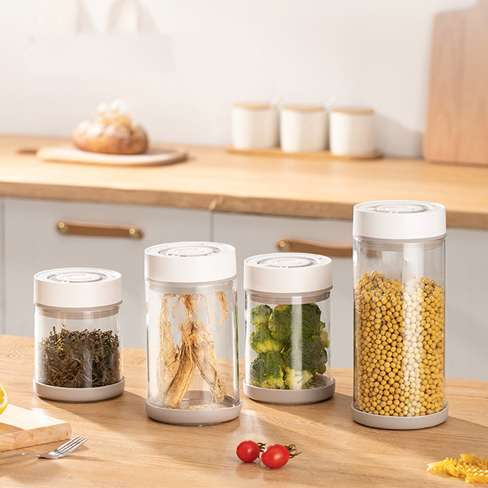 Tarro de vidrio a prueba de hu - Food Storage Glass Containers reseña y precio