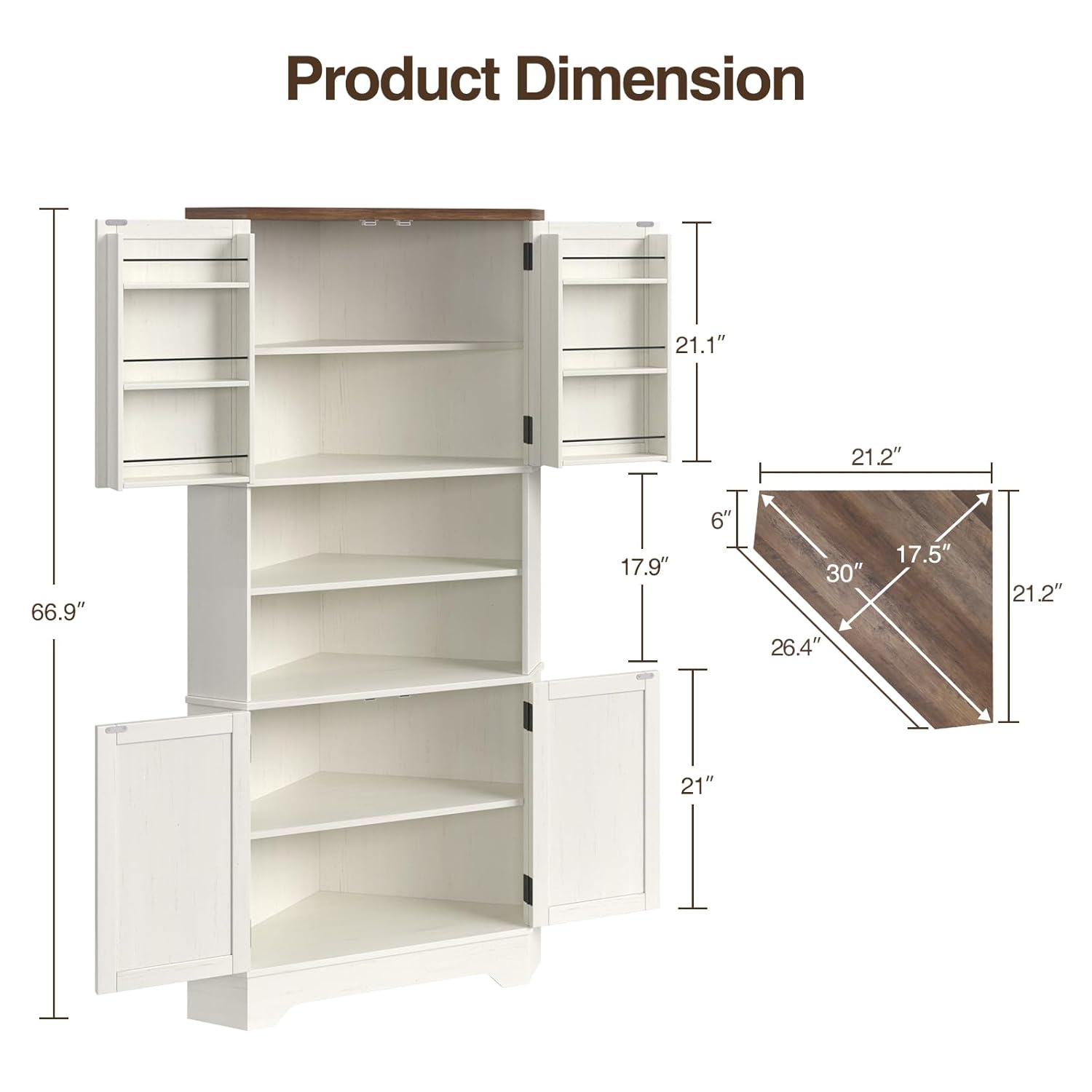 # Gabinete Esquinero, Armario  - Food Storage In Cabinets reseña y precio