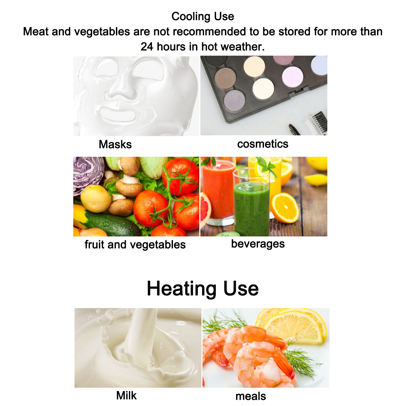 Mini refrigerador eléctrico po - Food Storage Home reseña y precio