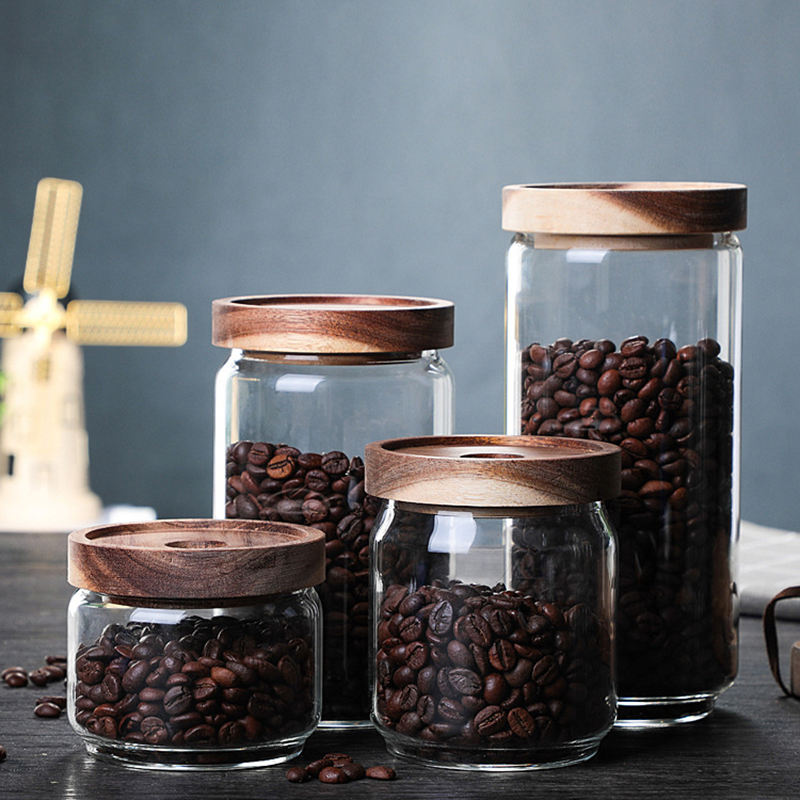 Frasco de Vidrio Hermético par - Food Storage Glass Containers Large reseña y precio