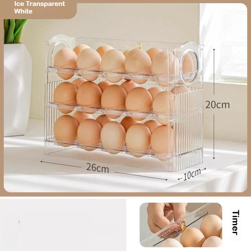 Caja de almacenamiento de huev - Food Storage Rack For Kitchen reseña y precio