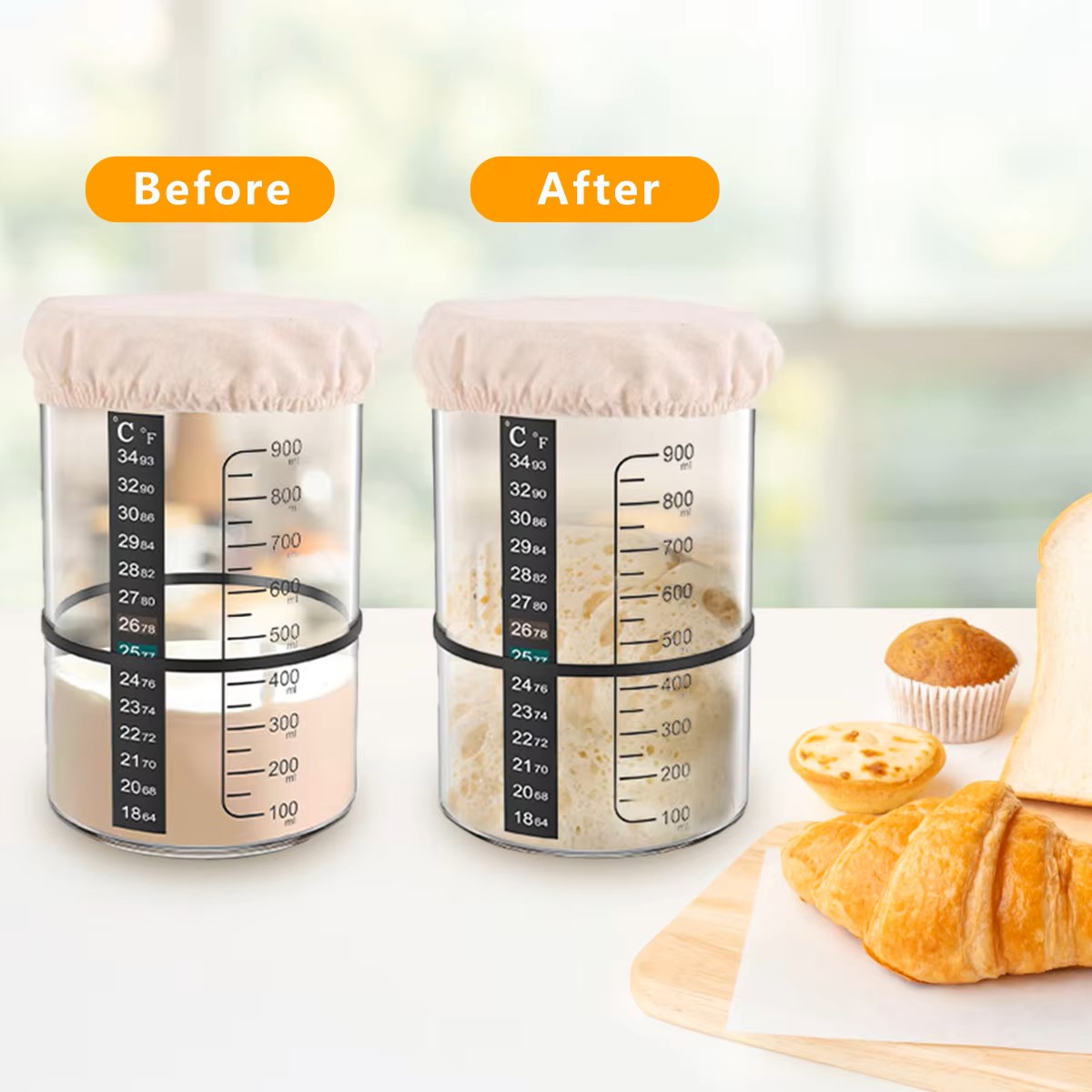 Juego de tarros de cristal tra - Food Storage Glass Containers reseña y precio