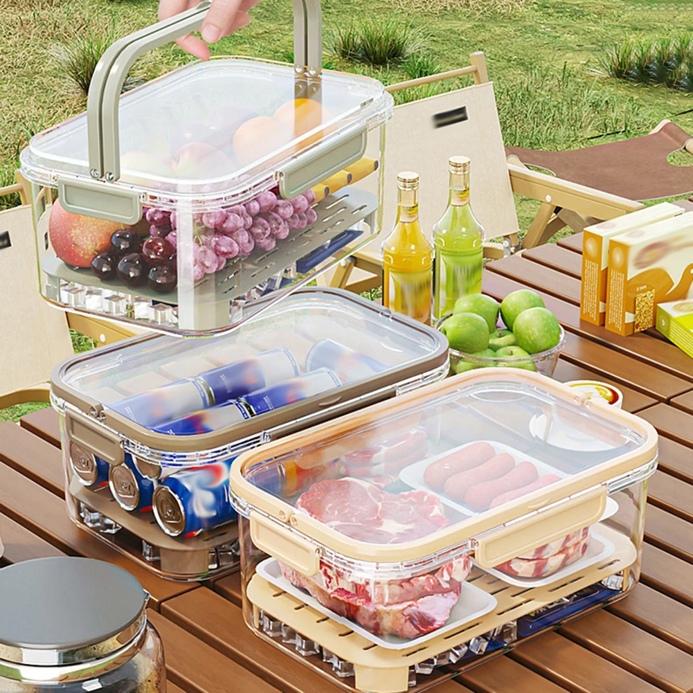 Contenedor portátil de almacen - Food Storage Plastic Boxes reseña y precio