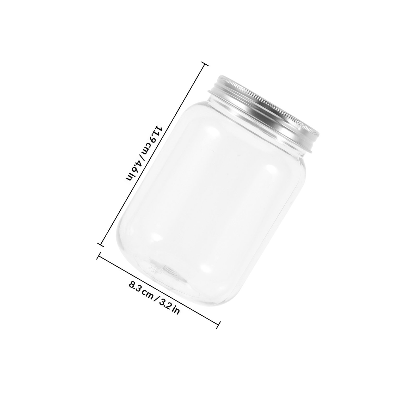4 recipientes de plástico tran - Food Storage With Lids reseña y precio