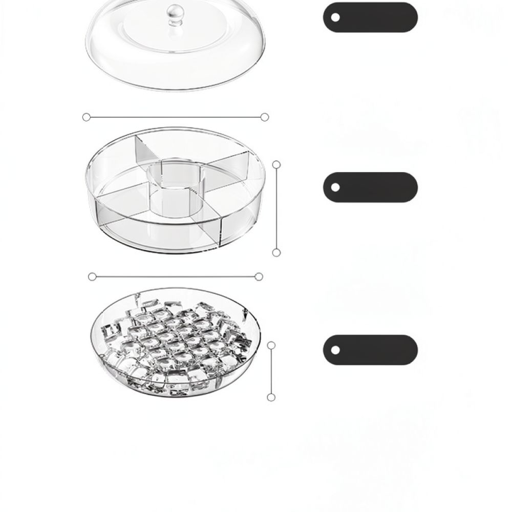 Organizador giratorio para alm - Food Storage Rack For Kitchen reseña y precio