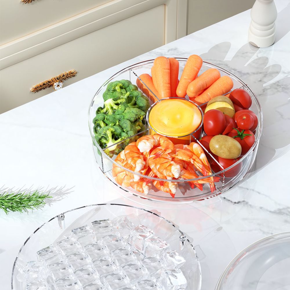 Organizador giratorio para alm - Food Storage Rack For Kitchen reseña y precio