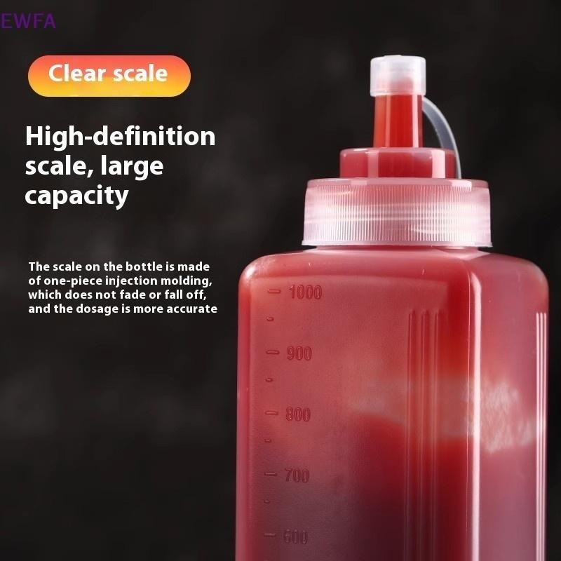 Botella de plástico de boca an - Condiment Squeeze Bottle reseña y precio