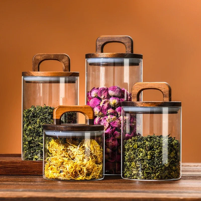 Tarro de vidrio transparente c - Food Storage Glass Containers reseña y precio