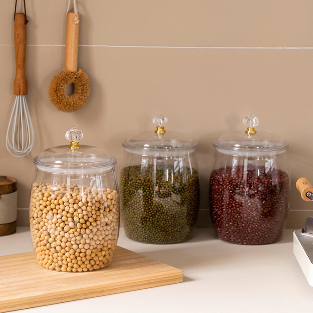 Frasco Grande Transparente de  - Food Storage With Lids reseña y precio