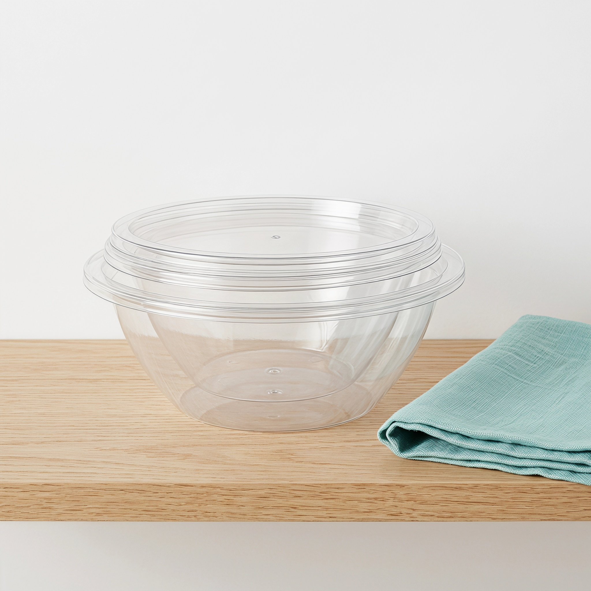 Juego de 2 Tazones de Plástico - Food Storage With Lids reseña y precio