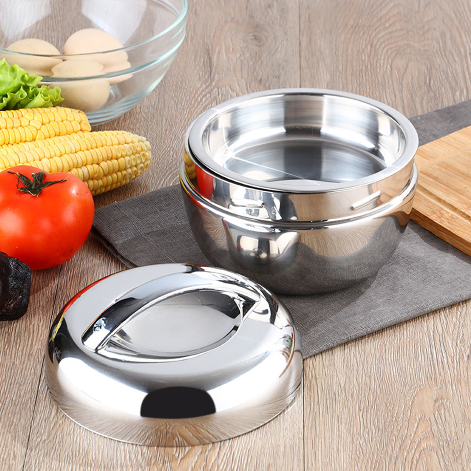 Botella termo aislada de acero - Food Storage Thermos reseña y precio