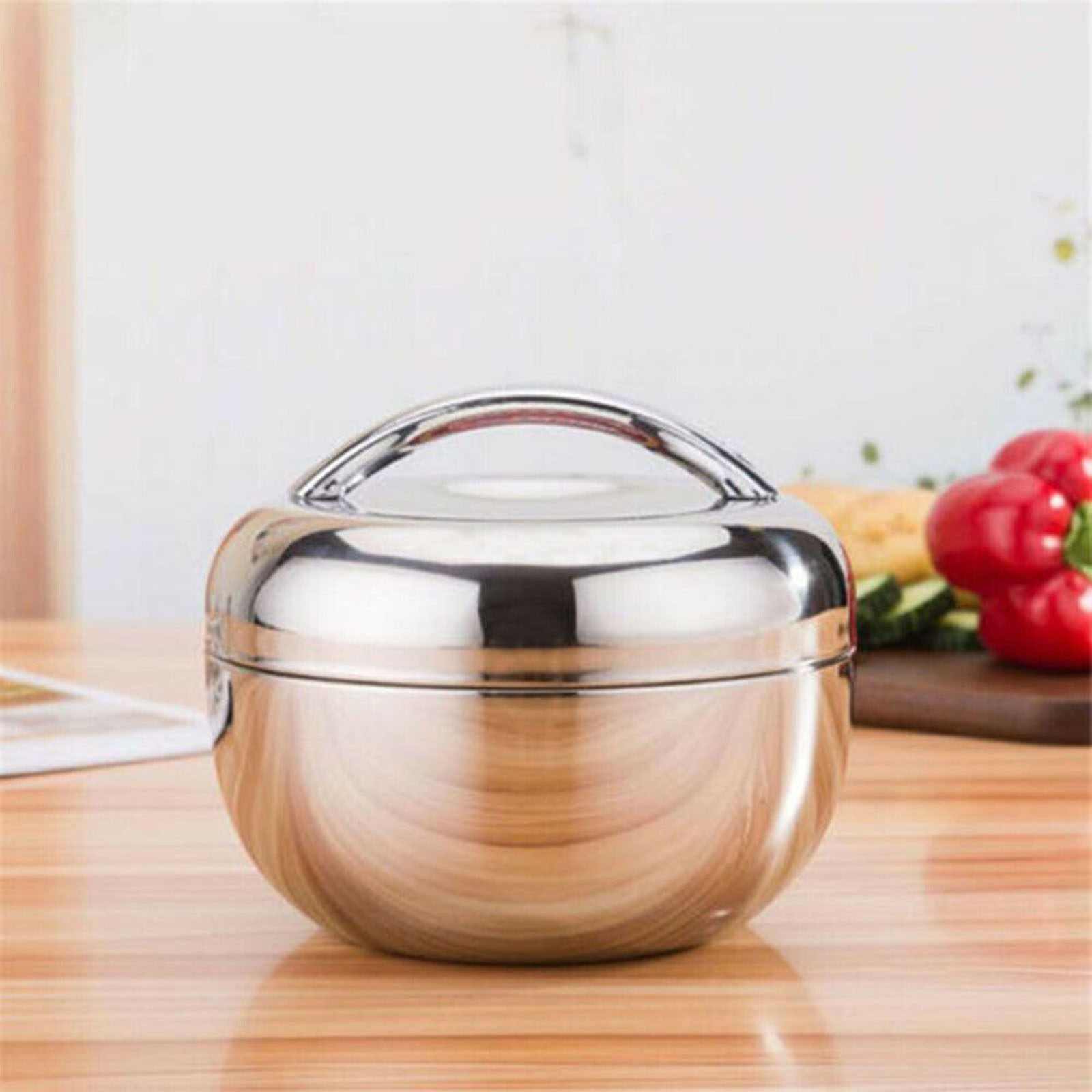 Botella termo aislada de acero - Food Storage Thermos reseña y precio