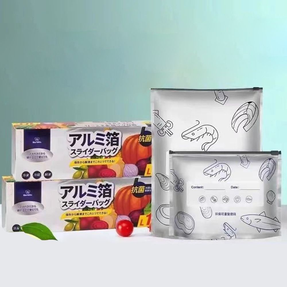 Paquete de 10 Bolsas de Alumin - Food Storage Plastic Boxes reseña y precio