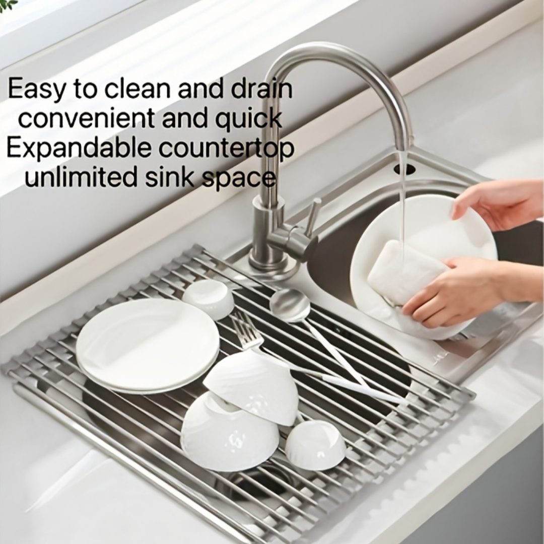 1 unidad de estante plegable e - Food Storage Rack For Kitchen reseña y precio