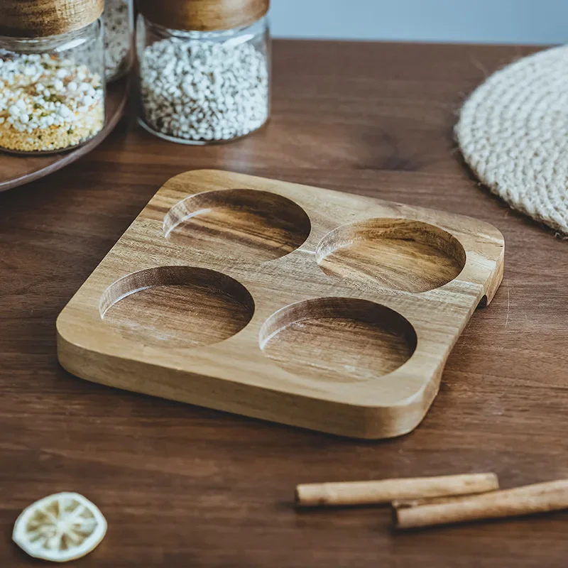 Recipiente hermético de vidrio - Food Storage Jars With Wooden Lids reseña y precio