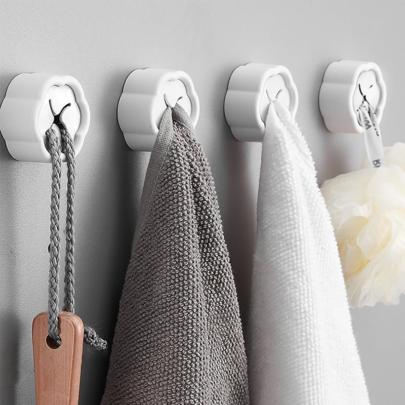6 Ganchos Adhesivos para Toall - Food Storage Rack reseña y precio
