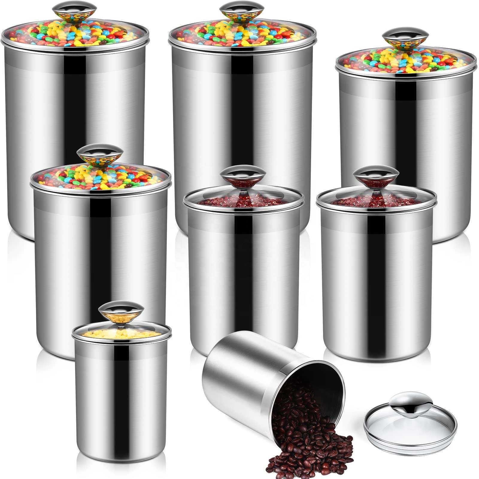Contenedores de almacenamiento - Food Storage Glass Containers reseña y precio