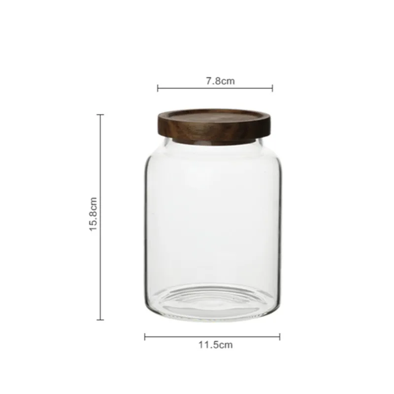 Recipiente de Vidrio Transpare - Food Storage Glass Containers Large reseña y precio