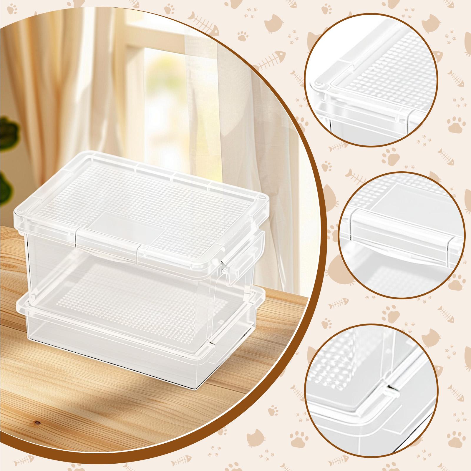 Comedero de plástico para tort - Food Storage Small reseña y precio