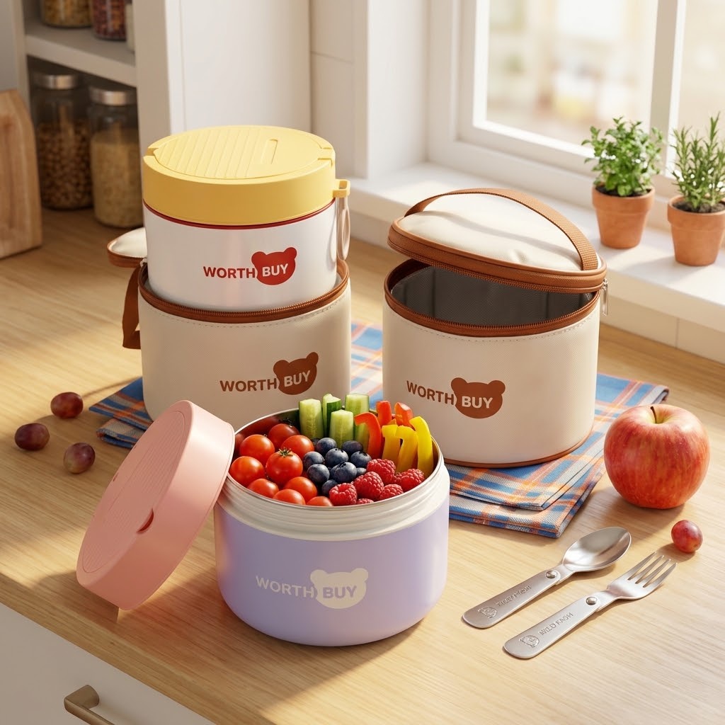 Lonchera Térmica de Acero Inox - Food Storage Thermos reseña y precio