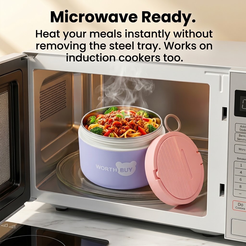 Lonchera Térmica de Acero Inox - Food Storage Thermos reseña y precio