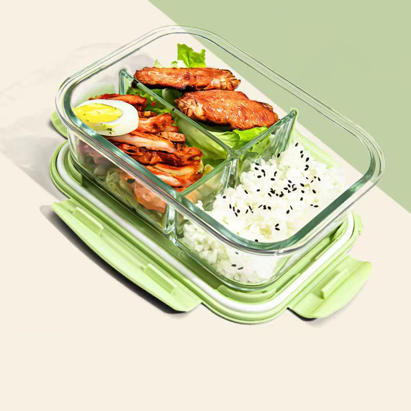 Nuevo estilo fiambrera de vidr - Food Storage Glass Containers reseña y precio