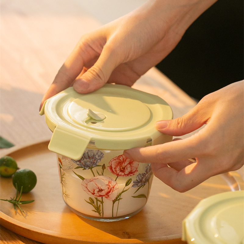 Caja de almacenamiento de alim - Food Storage Glass Round reseña y precio