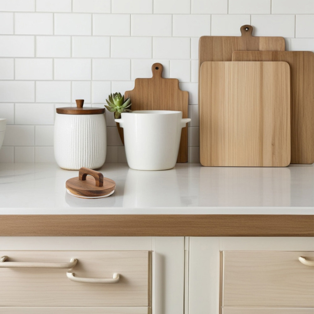 2 unidades de tapas de madera  - Food Storage Jars With Wooden Lids reseña y precio
